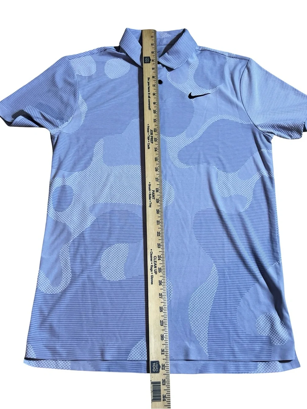 Nike Dri-FIT ADV Golf Polo Shirt Lavender Camo Print Men’s Small Tall NWT